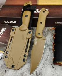 Ka-Bar Becker Harpoon Bıçağı Sabit Bıçak Taktik Kendini Savunma EDC Pocket Bıçağı Kamp Bıçak Av Bıçakları A2936