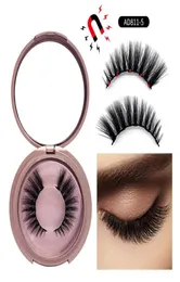 2019 New 5 Magnetic False Eyelashes 9 Styles Magnet Fake Eyelashes Eye Makeup Kits Extension 5Pair9202520