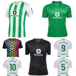 2023-24 Calcio Real Betis 12 Willian Jose Maglie Club 1 Claudio Bravo 13 Rui Silva 21 Marc Roca 5 Guido Rodriguez 10 Ayoze Perez Maglia da calcio Kit Nome personalizzato Numero