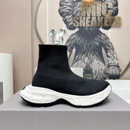 6 Wholesale Designer 3xl Sock Buty moda Retros Mężczyznę oddychającą platformę Sneaker Black White Mesh Sport Sports Casual Shoe Luksusowe trenerzy na zewnątrz z Bo