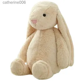 Nadziewane pluszowe zwierzęta 30/40 cm Śliczne pluszowe zabawki nadziewana zabawka lalka królicza dziecko śpiąca towarzysz śpiący pluszowy panie z królikiem lalka poduszka dziecięca dar