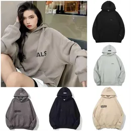 1977 Designer Essentialshoodie Tracksuit Ess Hoodie Pulôver Moletons Essentialsweatshirts Set Tops Qualidade Mens Womens Jumper Carta Imprimir Calças de Suor DW