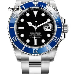 Luxe horloge Clean Factory Rolaxes Bezel 41 mm automatische zwarte wijzerplaat 904L roestvrijstalen armband Super Edition eternity