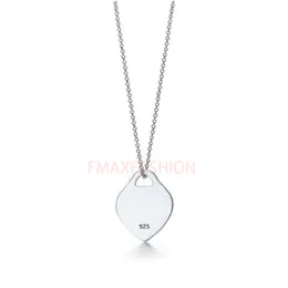 Collana di lusso ciondolo collana di design gioielli di moda uomo personalizzato placcato oro rosa catena d'argento per uomo donna trendy tiktok collane popolari gioielli