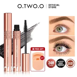 Mascara OTWOO Waterproof Lengthens Eyelashes Extension Black Nonsmudge Lengthening Volume 5D Silk Fiber Cosmetics 231027