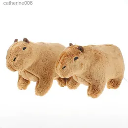 Fyllda plyschdjur Nya Capybara Rodent Plush Toy Cartoon Animal Hydrochoerus Hydrochaeris Plush Doll Soft Toy Christmas Gift Toys For Kids Giftl231027