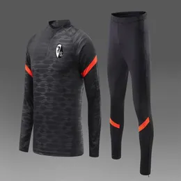 SC Freiburg men's football Tracksuits outdoor running training suit Autumn and Winter Kids Soccer Home kits Customized logo1753