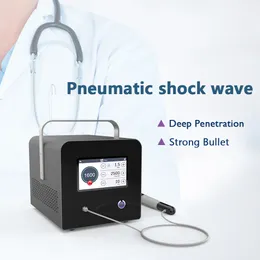 Pneumatic shock wave therapy equipment Machine shockwave machine eswt physiotherapy knee back pain relief