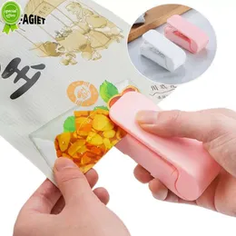 Mini borsa portatile termosigillatrice confezione per borsa clip mini macchina sigillatrice pratico sigillo adesivo per snack alimentari gadget da cucina