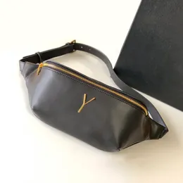 Ayna Kaliteli Bel Çantaları UNISEX Moda Kemer Çantaları Gerçek Deri Kadınlar Katı Fanny Pack Bumbags Slingbags Erkekler Çanta Vintage 569737