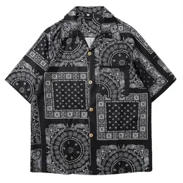 Männer Casual Hemden MoneRffi Kimono Stil Herren Hemd 2021 Janpanese Drucken Lose Harajuku Frauen Männer Paar Kimonos Yukata Tops211K