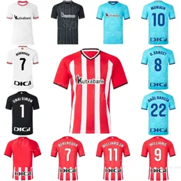 23-24 Club Team 4 Paredes Soccer Jerseys 7 Berenguer 10 Muniain 18 de Marcos 9 Williams 12 Guruzeta 6 Vesga 8 Sancet 17 Berchiche 3 Vivian Football Shirt Kits Bierbae