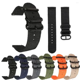 Titta på band 20mm Sports Watchbands nylonrem för Colmi C61 C80 C60 M40 I20 Armband P8 Plus Pro P9 P12 V23 Land 2s I31 Belt