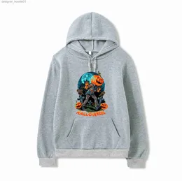 Herrtröjor tröjor 150 kg plus storlek halloween pumpa fest hoodies för kvinnor stor storlek vintage kvinnor huva tröjor aututmn vinter lady hoody l231027