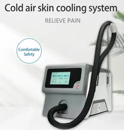 Instrumento de beleza em casa Cryo 6 Cryo de pele de resfriamento para remoção de tatuagem Sistema de resfriamento a laser Zimmer crio de ar refrigerador -20 Zimmer resfriamento