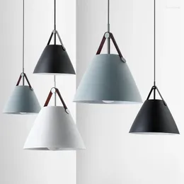 Lampy wiszące nowoczesne minimalistyczne osobowości baru restauracyjnego Macaron Singia Sypiria Studium kutego żelaza