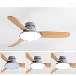 Kronleuchter Nordic Led Siling Kronleuchter Fan Mit Fernbedienung Stretch Decken DC Fans Drei Klingen Lichter Für Schlafzimmer Hause