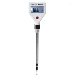 PCS Soil EC Meter 0-1999us/CM Hög Precision Metal Probe ATC Konduktivitetstestdetektor för blommor jordbruksmark