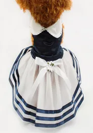 Arimipet Tutu Lace Sailor Dog Dog Sukies Stripes For Dogs Dress 6071012 Pet Princess Clothing Whole8935978
