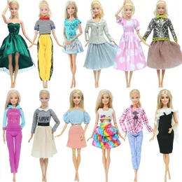 Dolls Fashion Doll Dress Strój swobodne noszenie ręcznie robione dziewczyny Ubranie