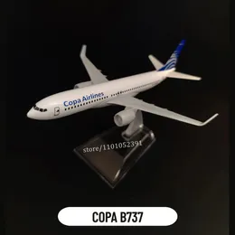 Diecast Model Scale 1 400 Metal Airplane Replica Panama Copa B737 Latin Airlines Boeing Aircraft Aviation Collectible Miniature 231027