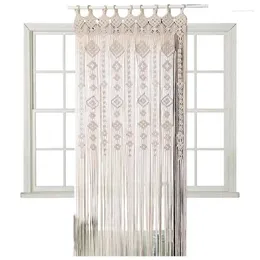 Kurtyna Macrame Wall Hangings Boho Decor 78.74x33.46in Bohemian na drzwi okienne szafa