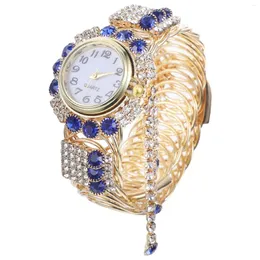 腕時計レディースブレスレットウォッチファッション腕時計Quartz Jewelry Digital Watches Lady Koreanバージョン