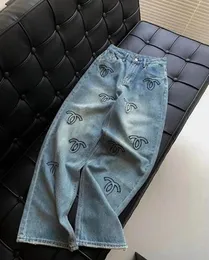 Modedesign casual streetwear jeans byxor kjol lång kjol för kvinnliga modekläder