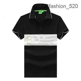 Boss Mens Polos högkvalitativ sommar lyxig Big Work Boss Men's Tshirt Designer Polo Shirt High Street Brodery Printing Clothing Men's Brand Polo Shirt MXL NJOX