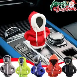 Christmas Decorations 2023 Gear Shift Hoodie Decor Cover Handle Decoration Fits Manual Automatic Universal Car 231027