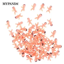 Dolls 10 20 60Pcs Mini Plastic Baby Kids Toy Children's Small Toys Figurine Angel Doll Cupid Christmas Baking Decoration 231027