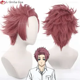 Catsuit Costumes Anime Blue Lock Sae Cosplay Short Curly Heat Resistant Hair Football Player Rin Itoshi Brother Party Wigs + Wig Cap