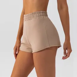 Pantalones cortos activos europeos y americanos sueltos deportes de ocio polar verano de las mujeres versátil de secado rápido correr fitness danza yoga Sh