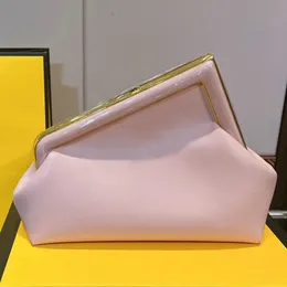 Fendibags Tote Bag Designer Sumbags Clutch Metal Hemming Leather New Fashion Women Sidbag Ladies Messenger Вечер 9712 Вечер 9712