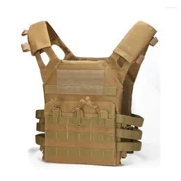 Giacche da caccia Gilet tattico in nylon Armatura per il trasporto Accessori Combattimento MOLLE Camo Esercito militare