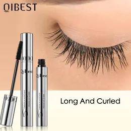 Mascara QI Waterproof Black Eye Makeup Rimmel 4D Eyelash Cosmetics Curling Thick Eyelashes Silk Fiber Volume 231027