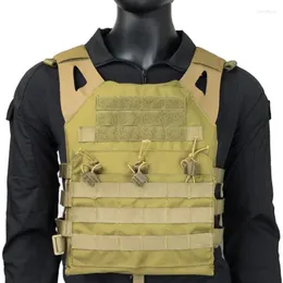 Jaquetas de caça ao ar livre JPC Design Tank Top com colete multifuncional leve Cordural Tecido Hippalon Alça de ombro e forro interno