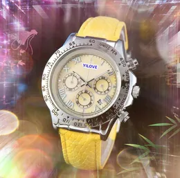 Pełny funkcjonalny prezydent Automatyczna data Kobiety mężczyzn Watch kwarcowy bateria super jasne zegar srebrny obudowa szafirowe lustro rzymskie tajne zegarki Montre de lukse