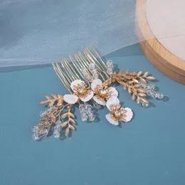 Hair Clips Flower Decorative Combs Strong Grip Wedding Hairstyle Design Tools For Birthday Stage Party Making