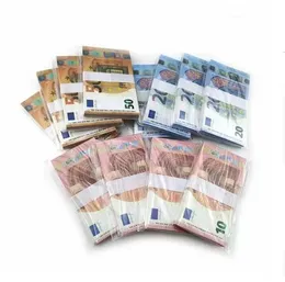 100 size party bar prop money simulation 10 20 50 100 euro dollar fake money toy film television shooting props