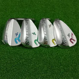 2023new 골프 클럽 작은 꿀벌 골프 클럽 화려한 CCforged Wedges Silver and Black 48 52 56 60 도구 커버와 강철로드 바디