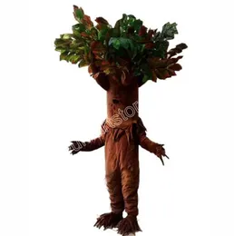 High quality Tree Mascot Costume Carnival Outfit Adults Size Christmas Birthday Party Outdoor Dress Up Promotional Props