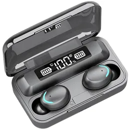 F9 Słuchawki słuchawkowe Bluetooth dousza TWS AURICULALES AUDIFONOS Wireless Earbuds F9-5 Mini 5C Anecowanie słuchawek do gier