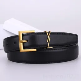 Belt Head Litchi Quiet Great Belts Belt for Women Genuine Leather 3.0cm Width High Quality Men Designer Belts Y Buckle Unisex Waistband Cintu S