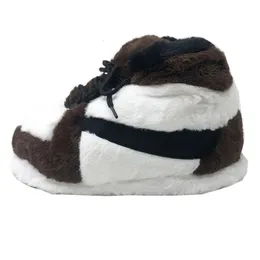 Slippers Unisex Warm Sneaker Slippers Women's Indoor Plush Home Cotton Shoes Men One Size Fits Most Slippers 231027