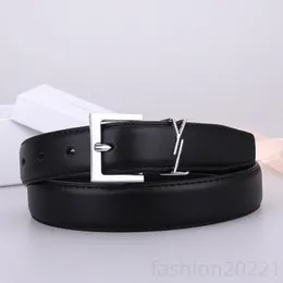 Ceinture Cintura Belt Head Litchi Quiet Great Belts Дизайнерский ремень для женщин Натуральная кожа Ширина 3,0 см Высокое качество для мужчин Desi S