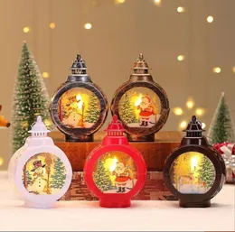 Decorações de Natal Sublimação LED Lanterna Luz Árvore Ornamento Luzes Wly935 Drop Delivery Home Garden Festive Party Supplies Dhe9n