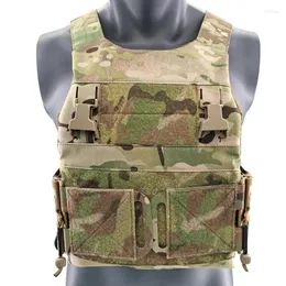 Jaktjackor Taktisk väst Snabbfrisläppande Militär armé Swat Plate Carrier Combat Gear CS Game Protect Lightweight