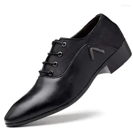 Dress Shoes Formal Mens Leather Wedding Man Oxford For Men Office Scarpe Uomo Eleganti Laarzen Dames