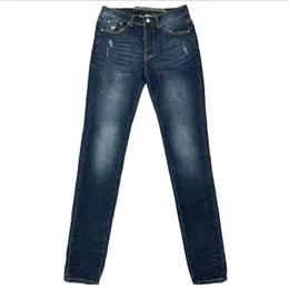 dżinsy dla mężczyzn zamek błyskawiczny i guziki super miękkie jeansy dżinsowe rozciąganie niebieskie czarne szczupłe dżinsy chude dżinsowe spodnie dobrze zużyty vintages Hole jasnoniebieski Włosze marka